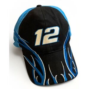 Vintage 90s NASCAR Team‎ Caliber Ryan Newman Cap #12